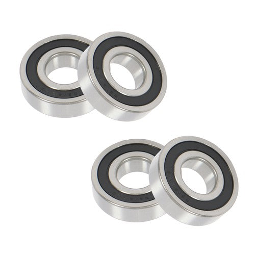 Solid Spare 4Pcs 63/32-2RS Bearings 32×75×20mm Double Rubber Seals Deep Groove Ball Bearing