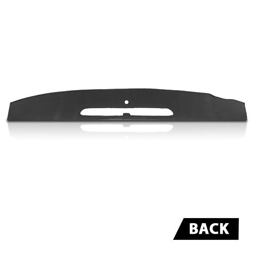 Solid Spare Fit For 07-14 Cadillac Escalade TPE Dash Defrost Vent Grille Cover Overlay Black
