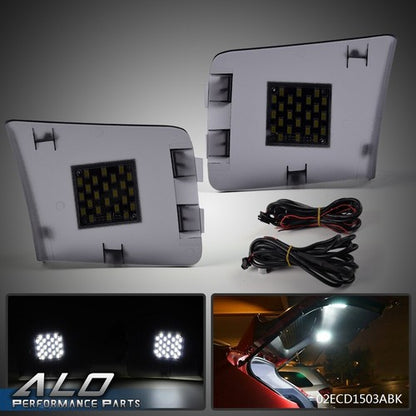 Solid Spare Fit For 2016-2019 Mazda 3 Hatchback Rear Trunk Door LED Luggage Tail Gate Lights