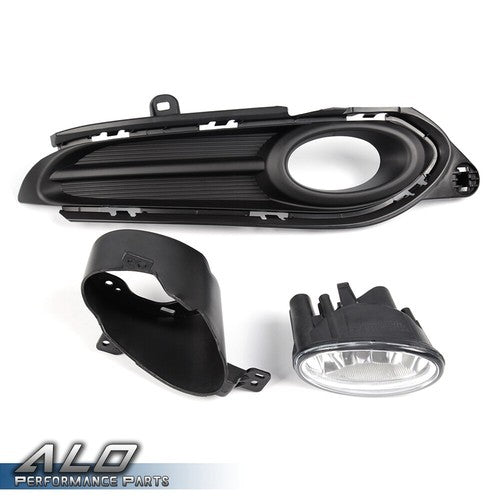 Solid Spare Fit For 2016-2018 Honda HRV Driver Passenger Side Bumper Fog Lamp Light W/ Cover
