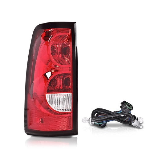 Solid Spare Fit For 2003-2006 Chevy Silverado Pickup Left Driver Side Tail Light Brake Lamp