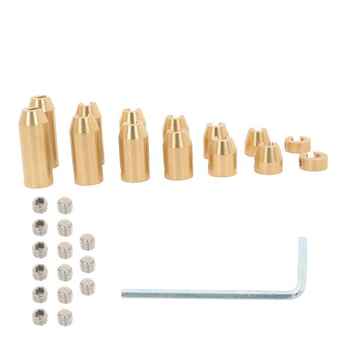 Solid Spare Universal Motorcycle Reusable Brass Wheel Spoke Balance Weights Refill 14 PACK