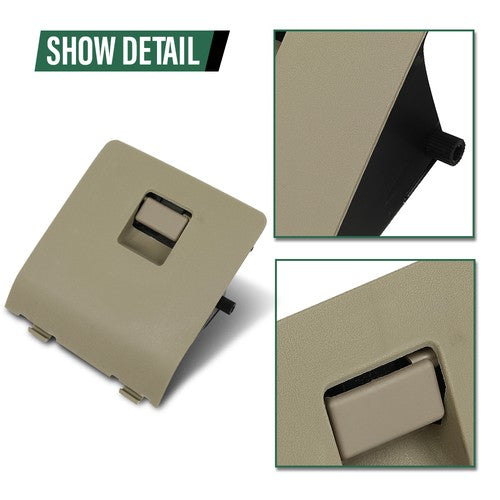 Solid Spare Dash Knee Center Glove Storage Cubby For 05-07 Ford F250 F350 Super Duty Beige