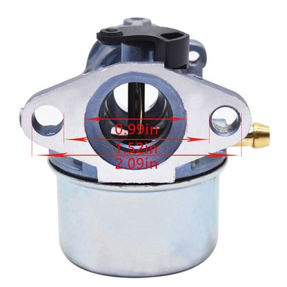 Solid Spare Carb Fit For Briggs Stratton 6-6.75 HP Murray Craftsman Snapper 22" Push Mower