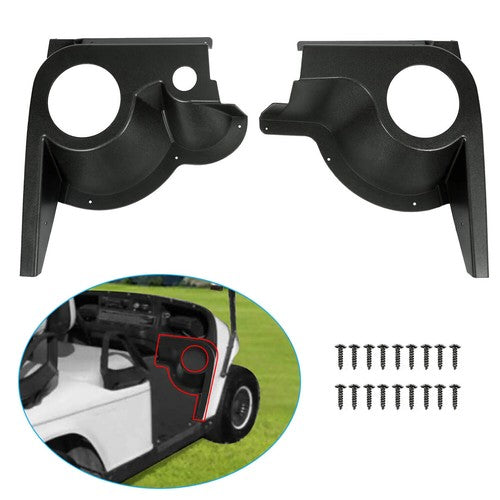 Solid Spare Golf Cart Speaker Pods Black ABS For EZGO TXT 1994-UP Replace for 627153