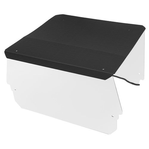 Solid Spare For 2009-2021 Polaris Rzr 170 Front And Rear Windshield Scratch Resistant & Roof