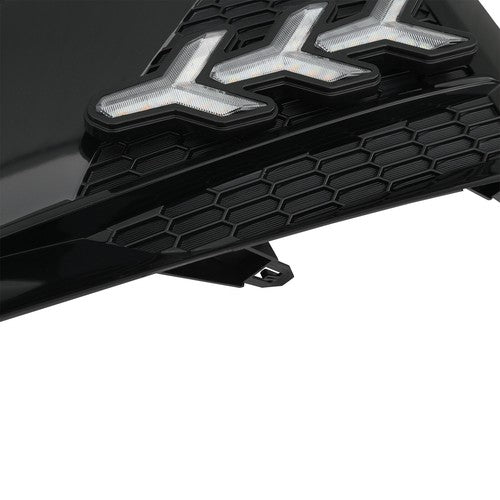 Front Fog Light DRL Fit for 2023 2024 Altima LED Daytime Running Lamp LH+RH