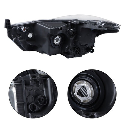 Solid Spare LH+RH Side Headlights Headlamps Clear Lens For Nissan Kicks SR 2018 2019 2020