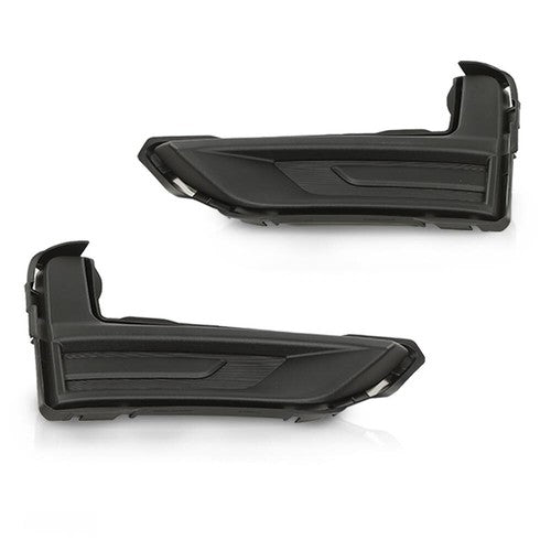 Solid Spare Fit For 17-20 Nissan Rogue Front Passenger & Driver Side Fog Light Cover