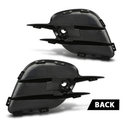 Solid Spare Fit For 16-19 Mercedes-Benz GLC 300 350 Fog Light Cover Lamp Trim Left+Right