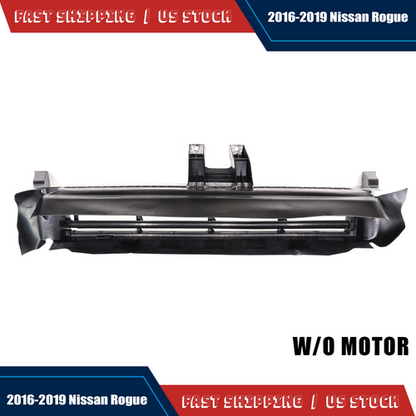 For 2016-2019 Nissan Rogue 2.0L 2.5L Active Grille Shutter Assembly w/o Motor