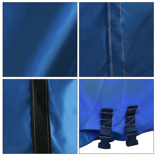 Solid Spare 12ft Boat Cover - Waterproof Heavy Duty Towing Jon Boat Cover Blue 600D New