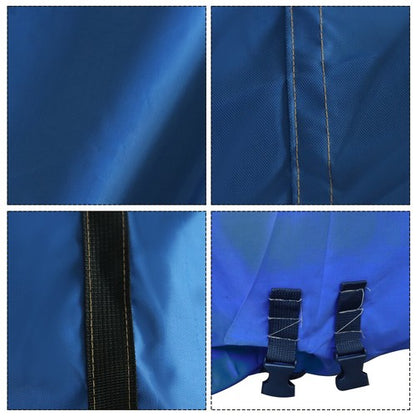 Solid Spare 12ft Boat Cover - Waterproof Heavy Duty Towing Jon Boat Cover Blue 600D New