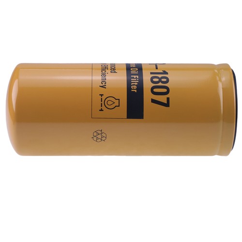 Solid Spare Oil Filter 1R-1807 for CAT 235B 312D 320B 320D 322B 3116 3126 3126B 3304 3306B