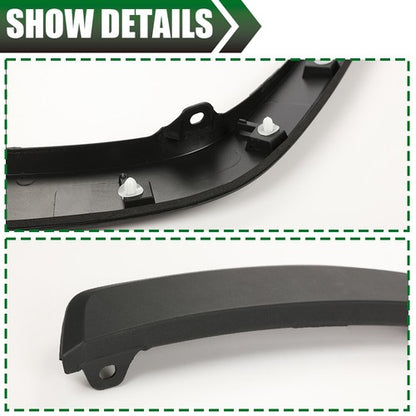 Solid Spare Fit For 2019-2022 Toyota Rav4 Front Right Side Fender Flare Molding Trim Black