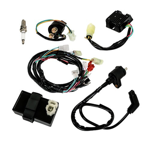 Solid Spare CDI Ignition Coil Spark Plug Wire Harness For Honda FourTrax 300 TRX300FW 4x4