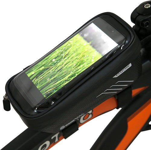 Solid Spare ECOTRIC Bike Phone Front Frame Bag Bicycle Top Tube Cycling Phone Mount Pack