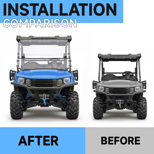 Solid Spare Clear Front Vented Windshield For Kubota RTV 900 RTV 900XT RTV 900XTG RTV900