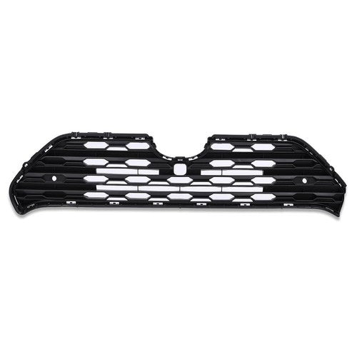 Solid Spare Fit For 2019-2022 Toyota RAV4 Front Center Bumper Grille Grill w/ Radar Holes