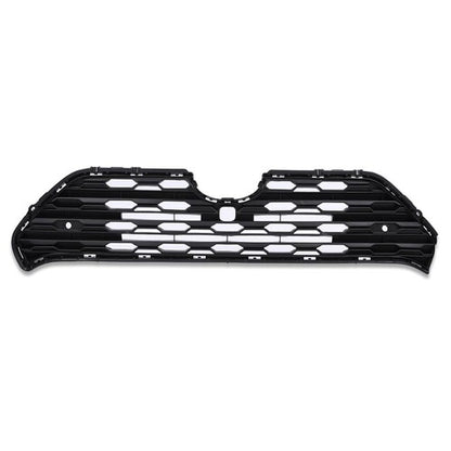 Solid Spare Fit For 2019-2022 Toyota RAV4 Front Center Bumper Grille Grill w/ Radar Holes