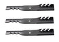 Solid Spare (3) Gator Blades for Ferris, Exmark, Snapper 48" Mower - NEW