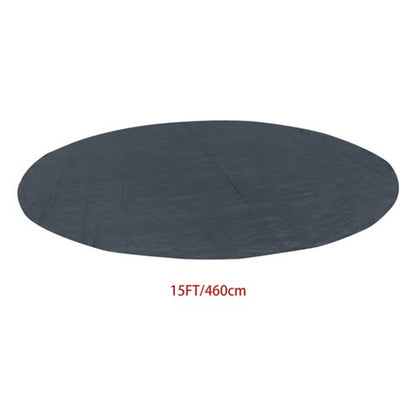 Solid Spare Round Outdoor lnflatable Hot Tub Mat Pool Liner Pad for Above Ground Pools 15FT