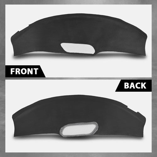 Solid Spare Fit For 1993-1996 Pontiac Firebird TPE Dashboard Dash Cover Cap Overlay Black