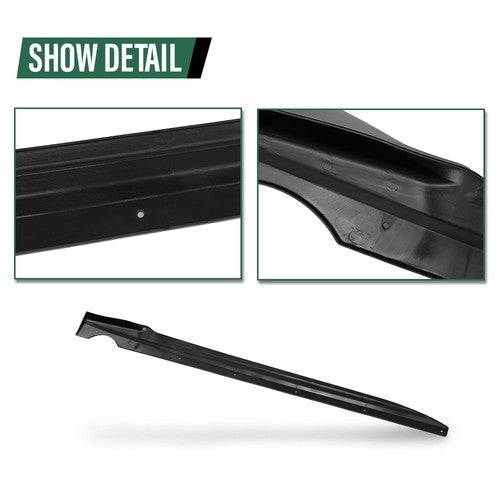 Solid Spare Side Skirts Extension Panel Fit For 2019-2025 BMW G05 X5 M Sport Gloss Black