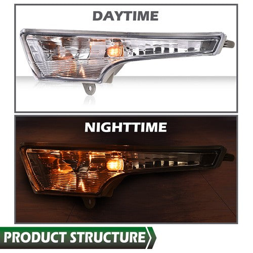 Solid Spare Fit For 2013-2018 Nissan Altima Sedan Turn Signal Lights Assembly Left & Right