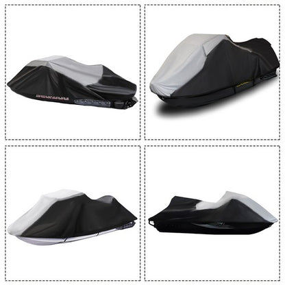 Solid Spare New bWaterproof Marine Grade 600D Heavy Duty Polyester Trailerable Jet Ski Cover