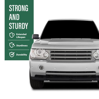 Solid Spare Fit For 02-09 Range Rover L322 Front Bumper Center Air Deflector Spoiler