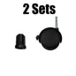Solid Spare (2) Weber 306414 Caster Wheel with Insert