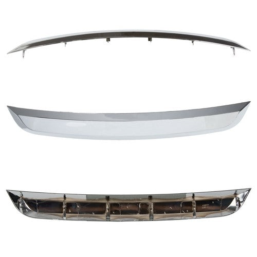 Solid Spare Front Grille Trim Lower Chrome For Ford Fusion 2010 2011 2012 For FO1216104C