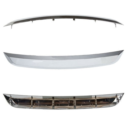 Solid Spare Front Grille Trim Lower Chrome For Ford Fusion 2010 2011 2012 For FO1216104C