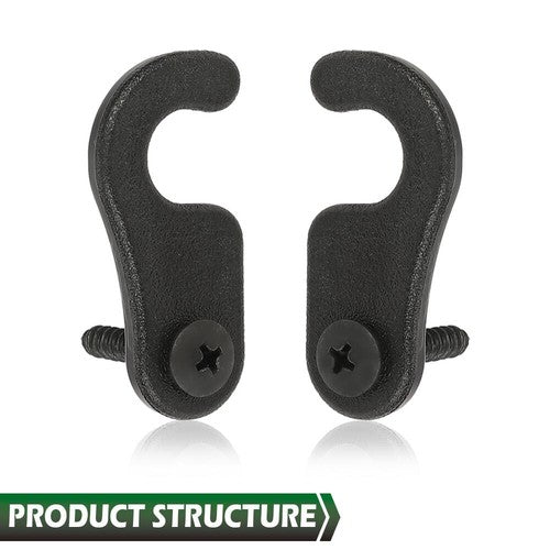Solid Spare Fit For Jeep 2018-2022 JK JL JT Gladiator Wrangler Sun Visor Clips