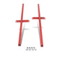 Solid Spare Fit For Mustang/Cobras 79-04 Subframe Connectors Control Arm Red Powder Coated