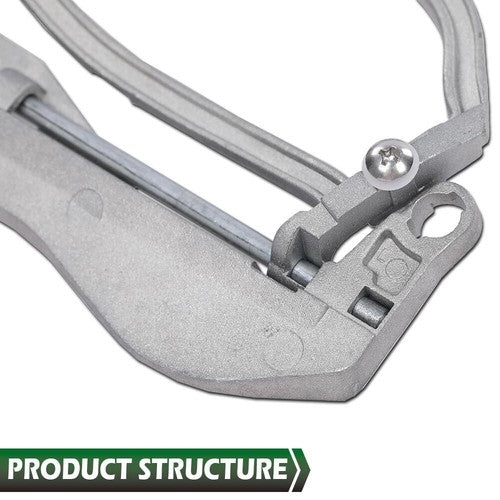 Solid Spare Door Handle Carrier For BMW E53 X5 00-06 Outside Front Left Drive 51218243615