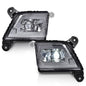 Solid Spare Pair Smoke Lens LED DRL Fog Lights Fit For 2019-2021 2022 Chevy Silverado 1500