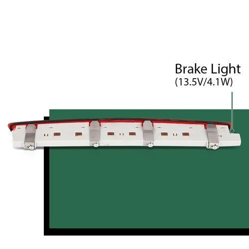 Solid Spare LED Third Brake Stop Light Red Fit For 2001-2007 Mercedes Benz C-Class W203