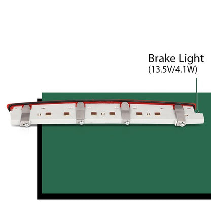 Solid Spare LED Third Brake Stop Light Red Fit For 2001-2007 Mercedes Benz C-Class W203