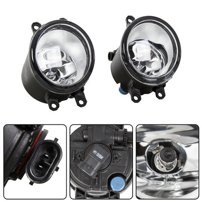 Solid Spare Pair Fog Lights Lamp Left & Right Side For Toyota RAV4 Camry Yaris Lexus LX570
