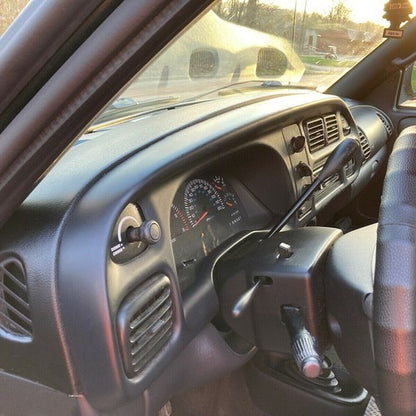 Solid Spare Black Dash Bezel Dashboard Cover For 98-2001 Ram 1500 & 1998-2002 Ram 2500 3500