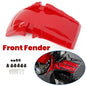Solid Spare For Honda Big Red 250 ATC250ES ATC 250ES 1985-1987 Plastic Front Fender NEW
