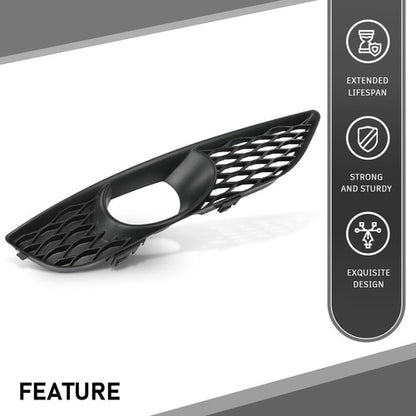 Solid Spare Fit For 2010-2015 Audi Q7 Sportback Front Bumper Fog Light Bezel Lamp Trim Right