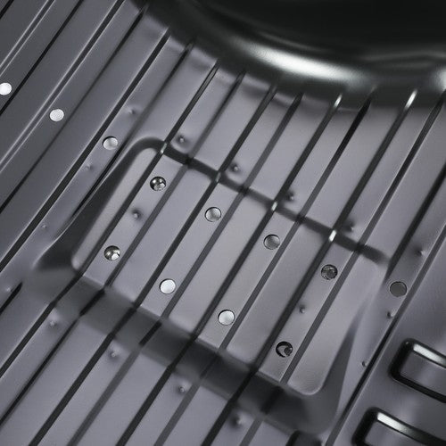 Solid Spare Fuel Tank Skid Plate Cover w/ STRAPS Steel For 1999-2004 Jeep Grand Cherokee