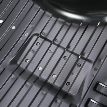 Solid Spare Fuel Tank Skid Plate Cover w/ STRAPS Steel For 1999-2004 Jeep Grand Cherokee