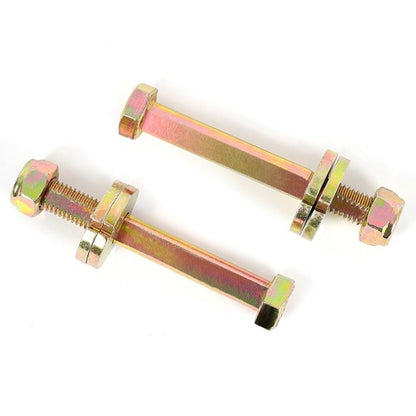 Solid Spare Alignment Cam Bolt Kit Front Lower Control Arm for Jeep Wrangler TJ JK Cherokee
