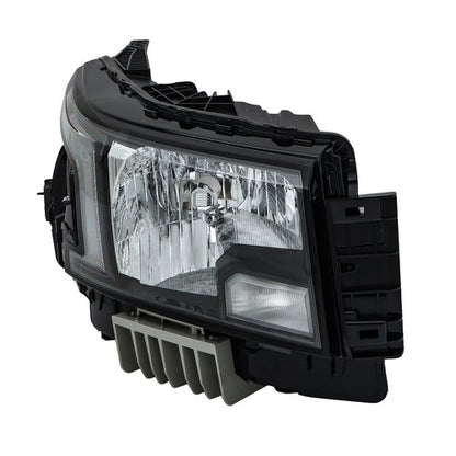 Solid Spare Factory Halogen Black Headlight For Nissan Frontier 2022-2023 Right Side Clear