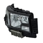 Solid Spare Factory Halogen Black Headlight For Nissan Frontier 2022-2023 Right Side Clear