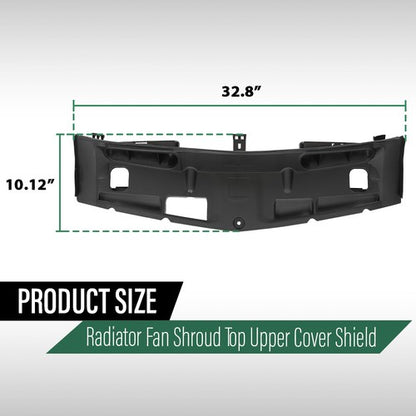 Solid Spare Radiator Fan Shroud Top Upper Cover Splash Shield Fit For C250 C300 C350 C63 AMG